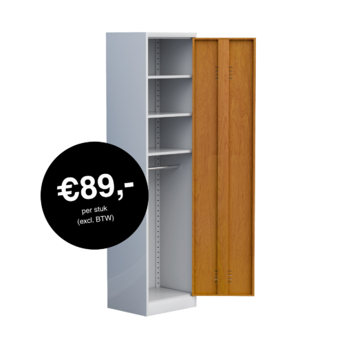 1-deurs-lockerkast-stapelbed.com_ Lockerkast – 1 deurs Woodprint
