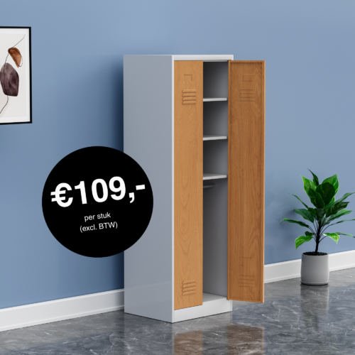 2-deurs-lockerkast-stapelbed.com_ Lockerkast – 2 deurs Woodprint