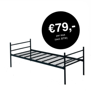 Enkel stapelbaar metalen bed