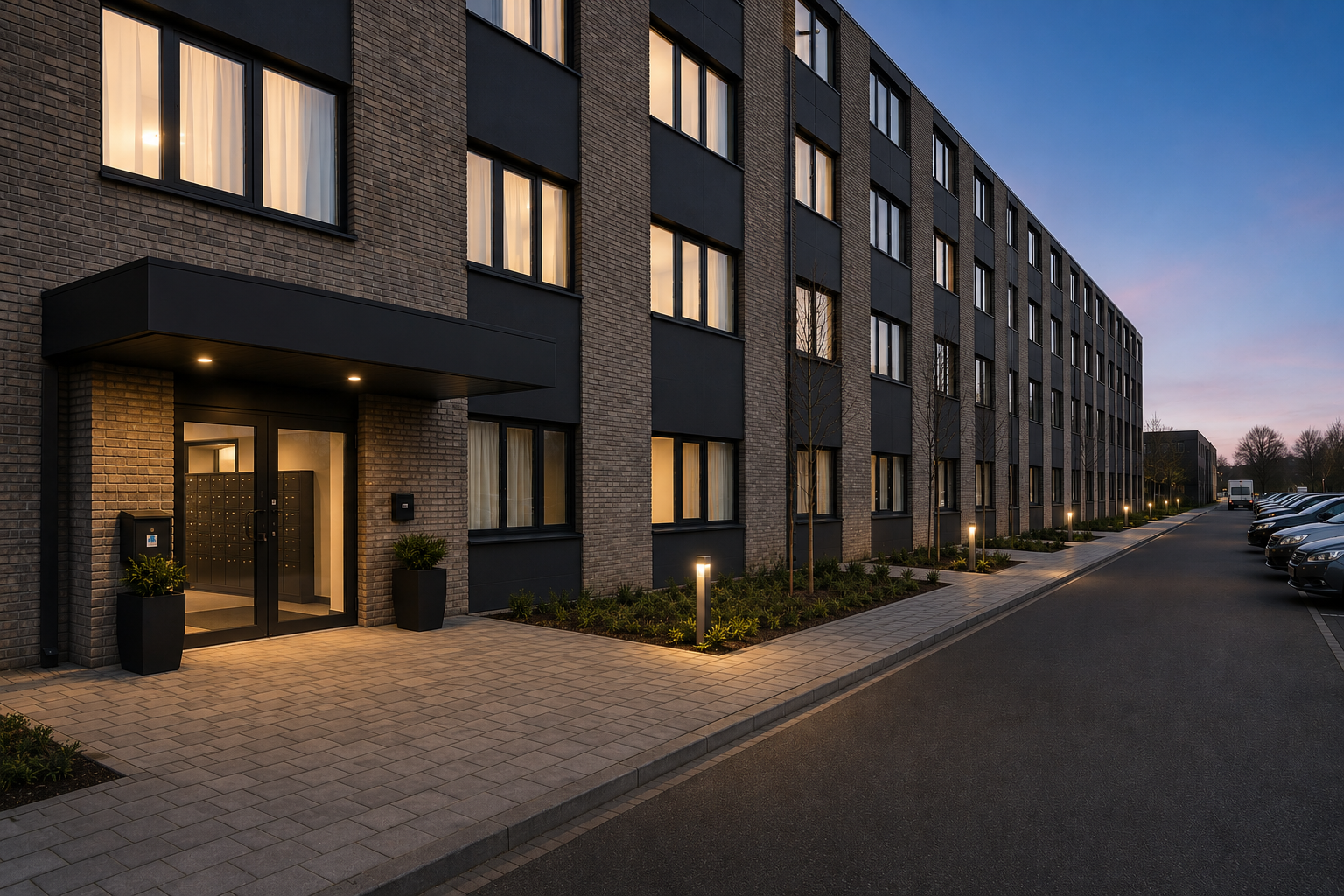 hotel waar arbeidsmigranten via een uitzendbureau kunnen verblijven